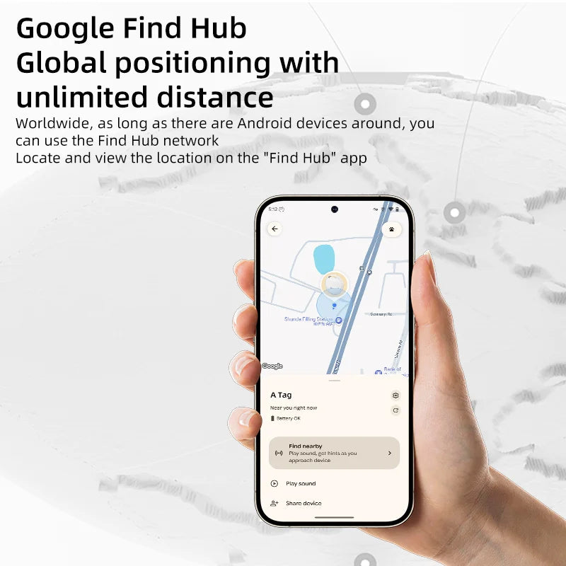 New Google Global Tracker Intelligent GPS Locator Bidirectional Anti Lost Alarm Outdoor Item Anti Loss Device For Android