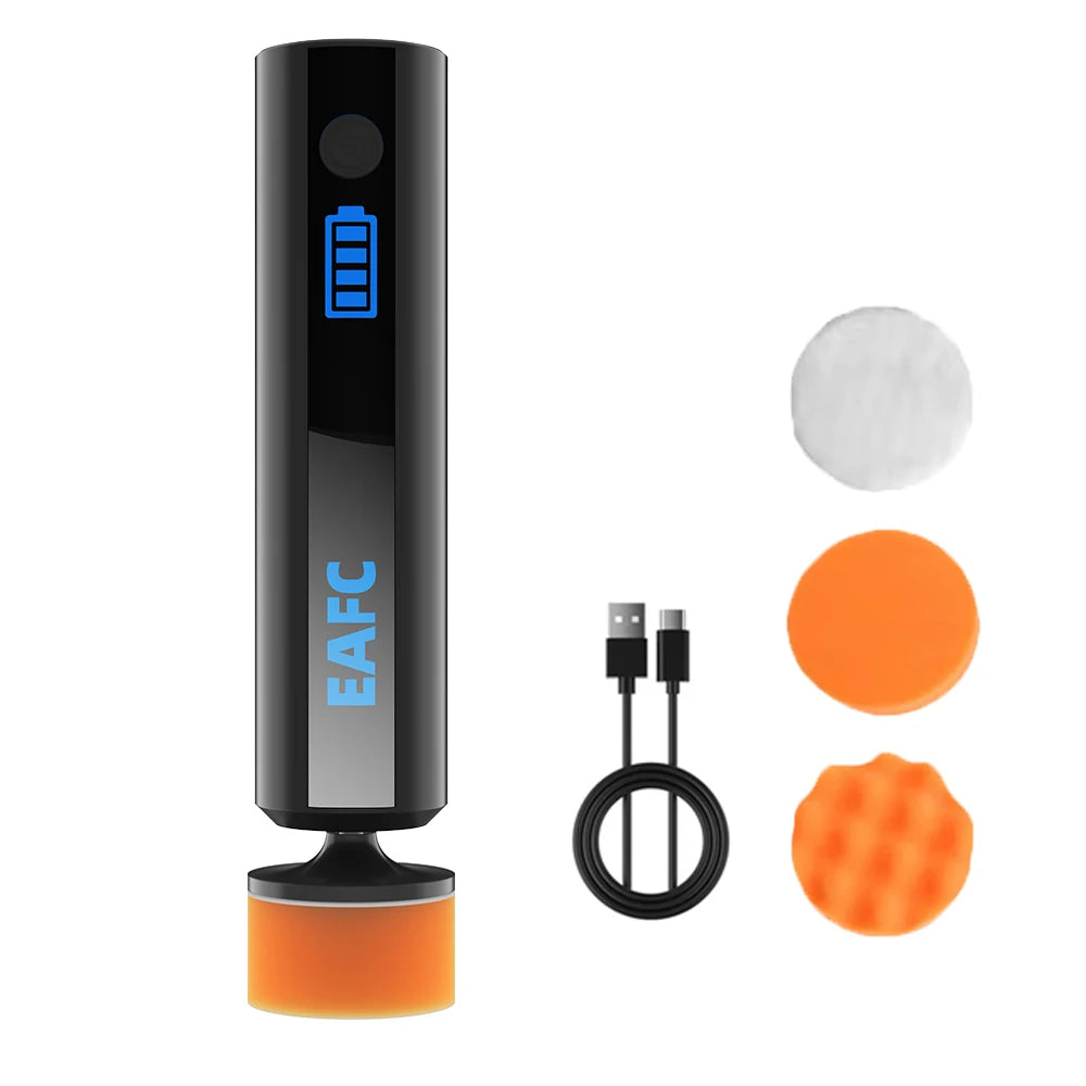 EAFC Car Waxing Polishing Sanding Machine Wireless Car Paint Scratch Repair For More Detail or Corner Polishing