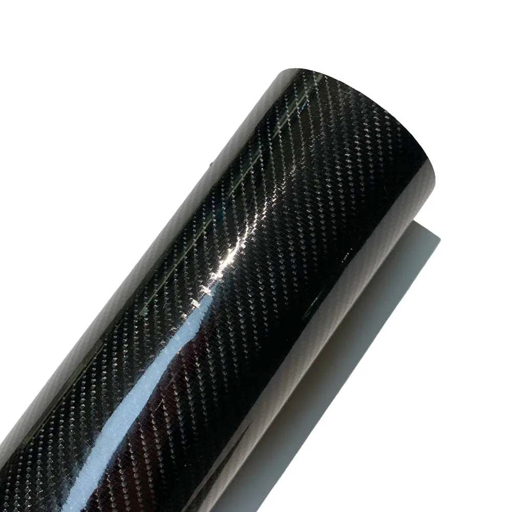 7D Carbon Fiber Car Tuning Film Vinyl Wrap Black Red Auto Stickers Waterproof Adhesive Motorcycle Stickers for Car Accessories