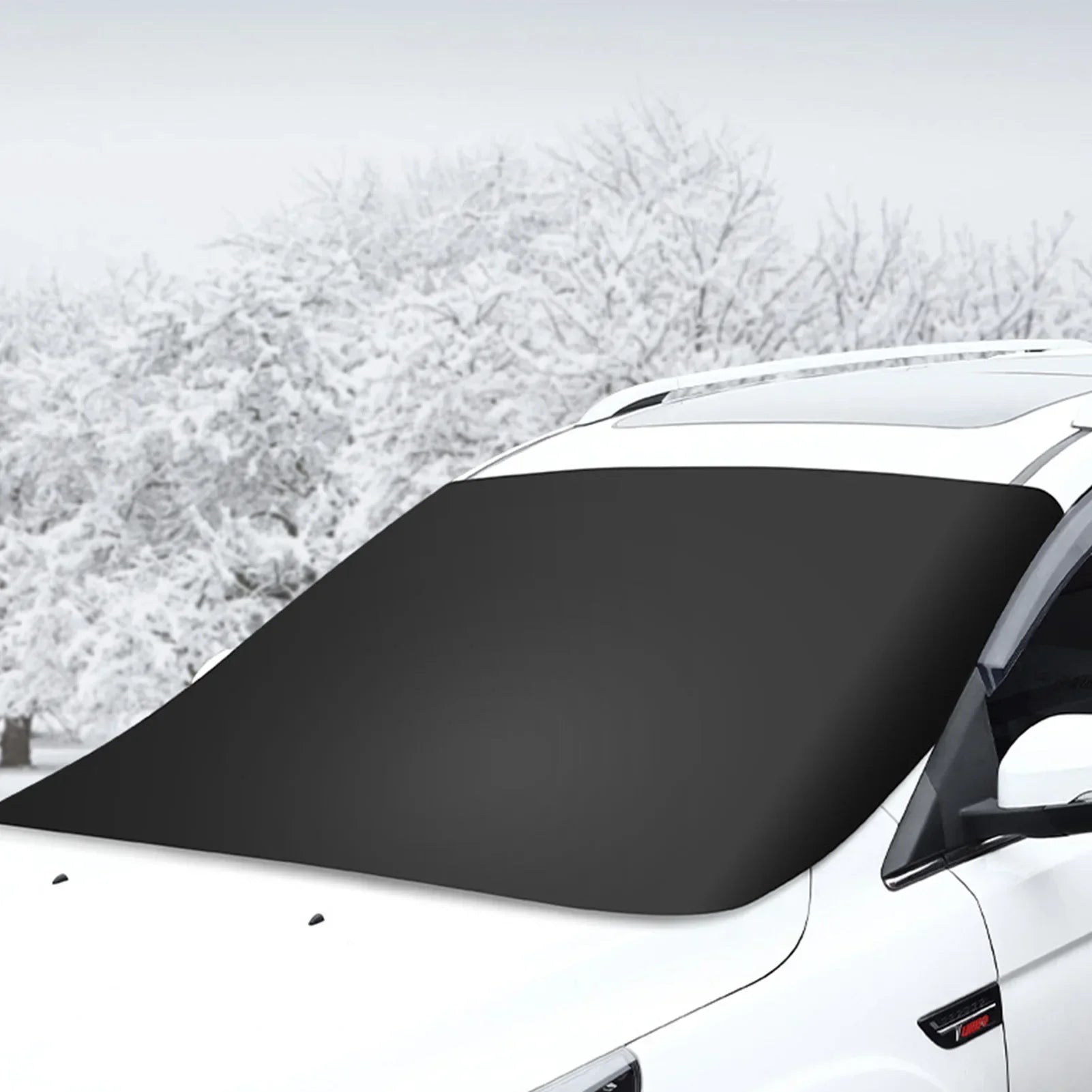 Car Snow Cover With Magnets Sunshade Cover Car Windshield Shade Waterproof Protector Cover For Winter Car Windscreen Cover
