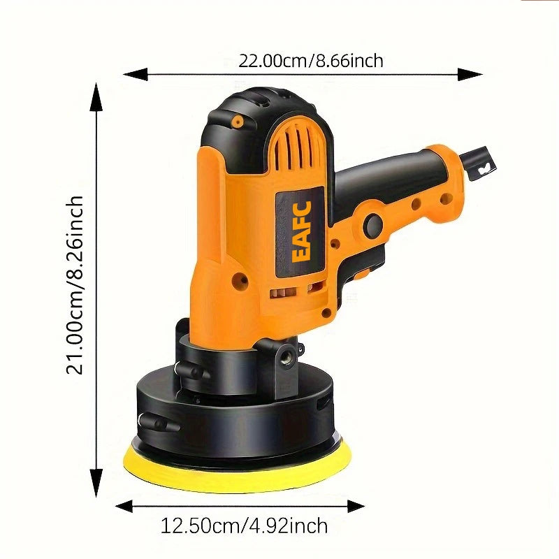 EAFC Electric Car Polisher Car Beauty Waxing Machine Adjustable Speed Sanding Waxing Tools Automotive Polishing Scratch Repair