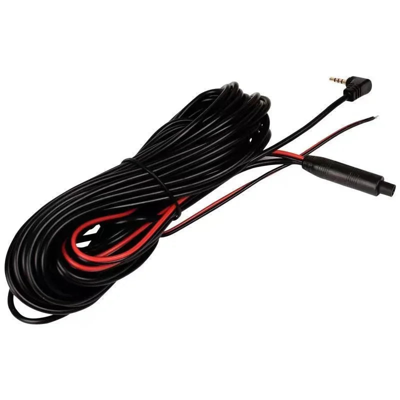 4-pin 5-pin streaming dashcam rear camera extension cord 2.5mm jack reversing image extension cord
