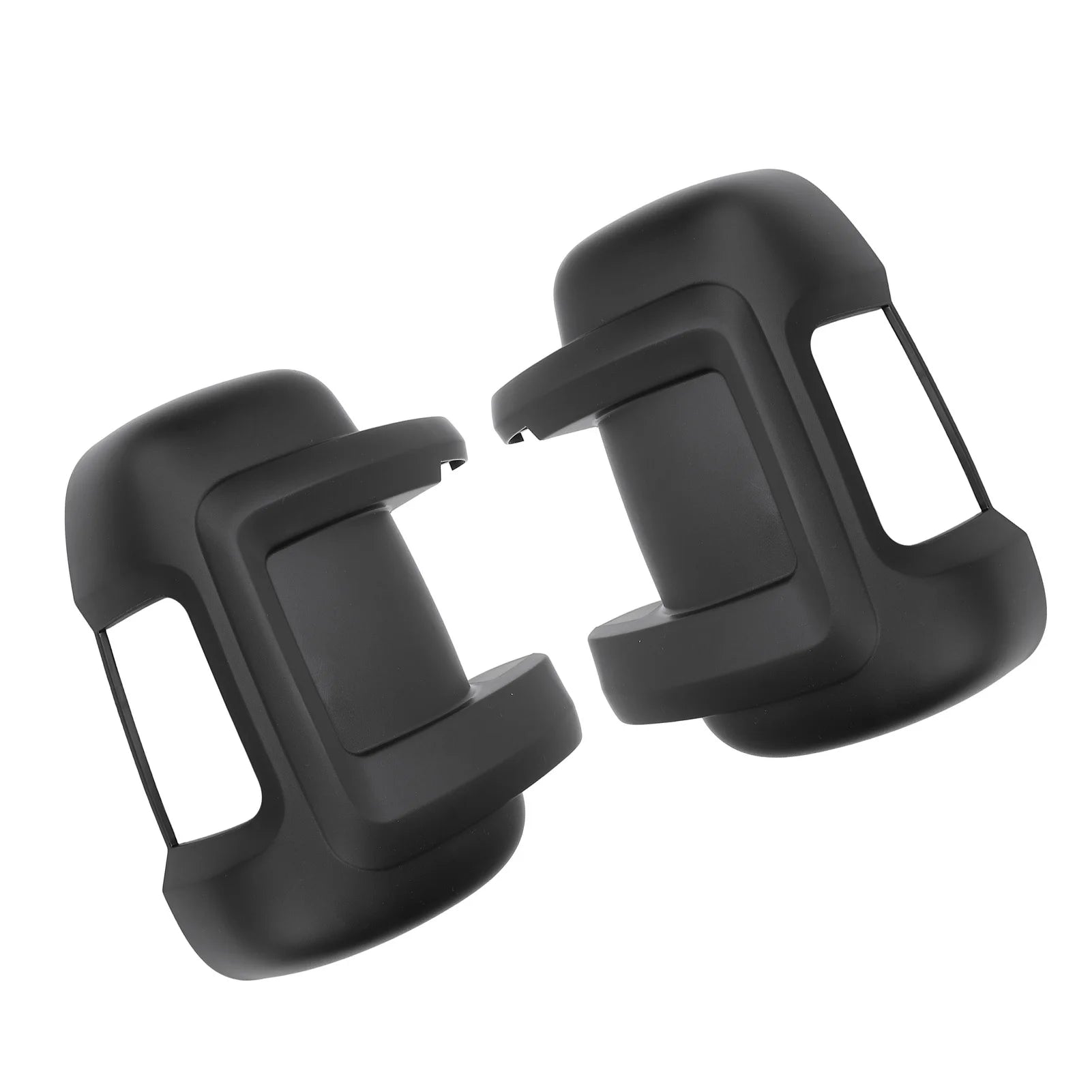 Side Wing Mirror Cap Rearview Mirror Cover  Protective High Strength Side Mirror Cover Trim for Ducato 250 2006 and After Black