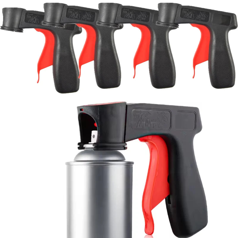 1/2/4PCSCar Paint Trigger Handle Reusable Portable Hand Paint Products Cleaner Boost Paint Spray Can Converter Auto Repair Tools