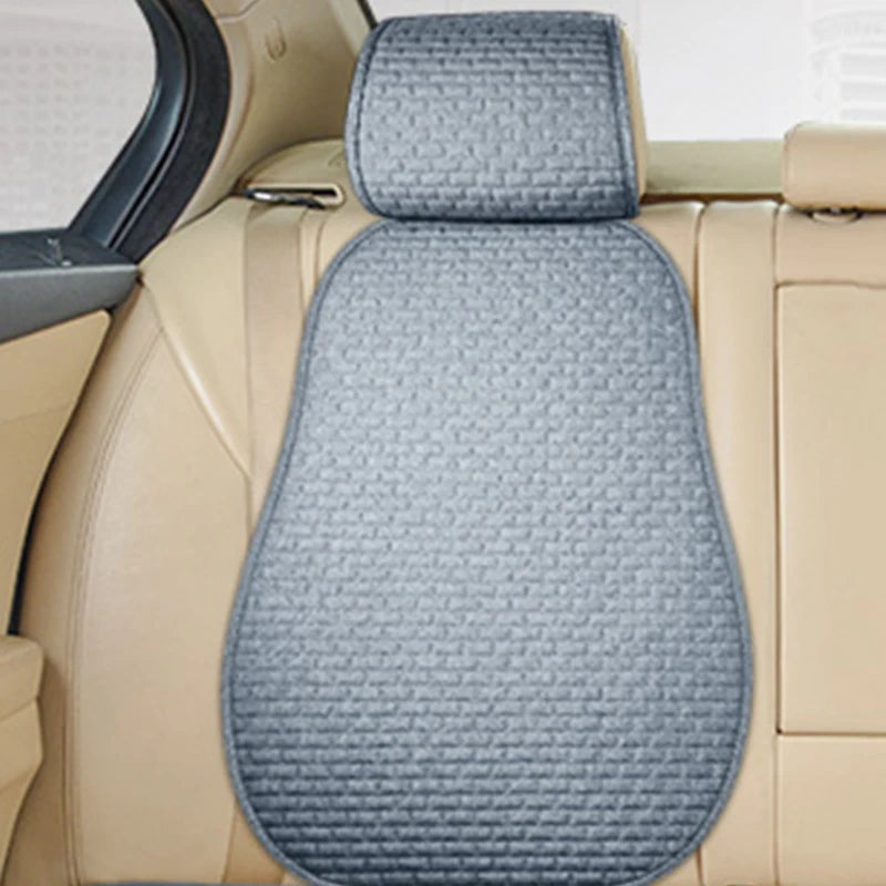 Universal Car Seat Cover Car Front Rear Seat Back Cushion Falx Car Seat Cushion Protector Auto Interior Pad Fit for Most Cars