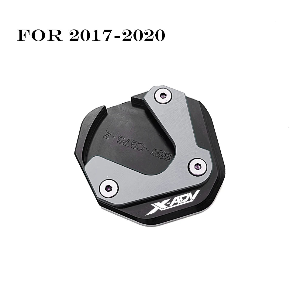 Fit For Honda XADV X-ADV 750 XADV750 2017-2023 2024 2025 CNC Motorcycle Kickstand Side Stand Extension Pad Enlarger Plate
