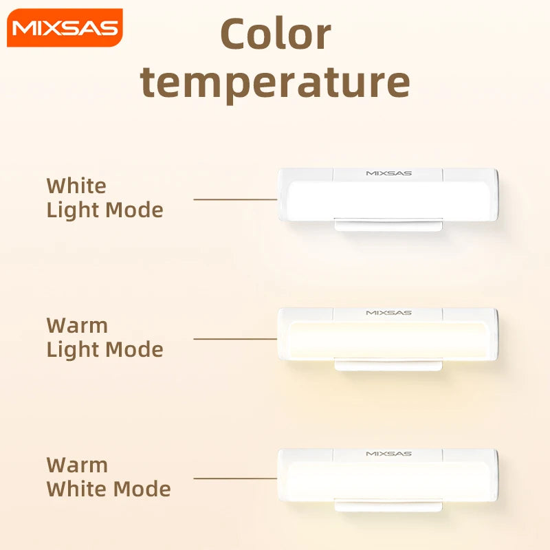 MIXASA 3-Color Car LED Touching Light 695 Portable  Hanging Reading Car Interior Light Illumination Handheld Lamp 트렁크 조명