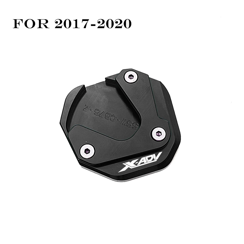 Fit For Honda XADV X-ADV 750 XADV750 2017-2023 2024 2025 CNC Motorcycle Kickstand Side Stand Extension Pad Enlarger Plate