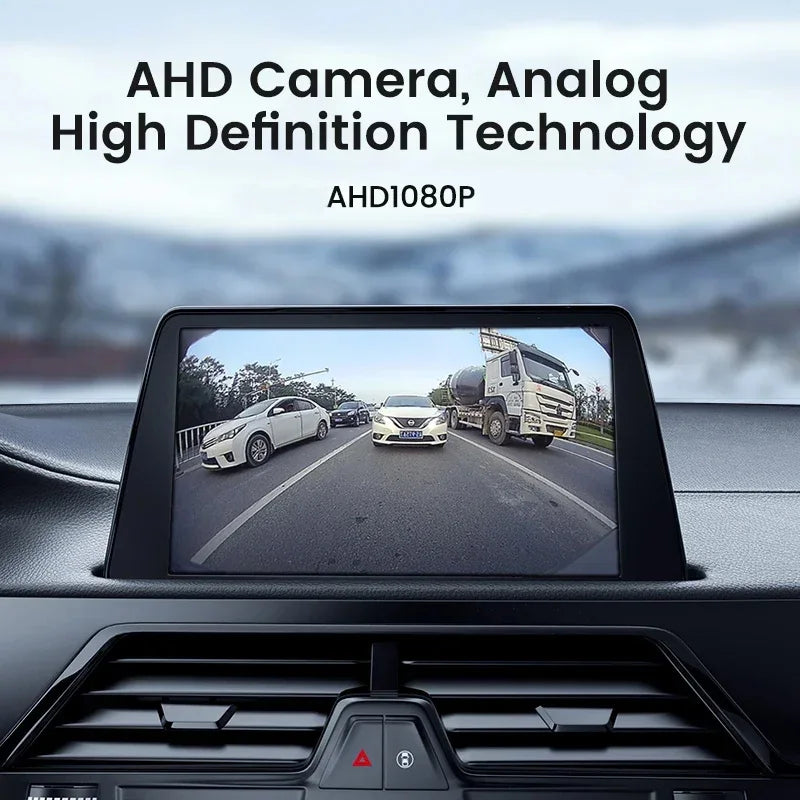 GreenYi AHD 1920x1080P Car Rear View Camera Full HD Night Vision 170° Fisheye Lens Vehicle Reversing Front Cam C879