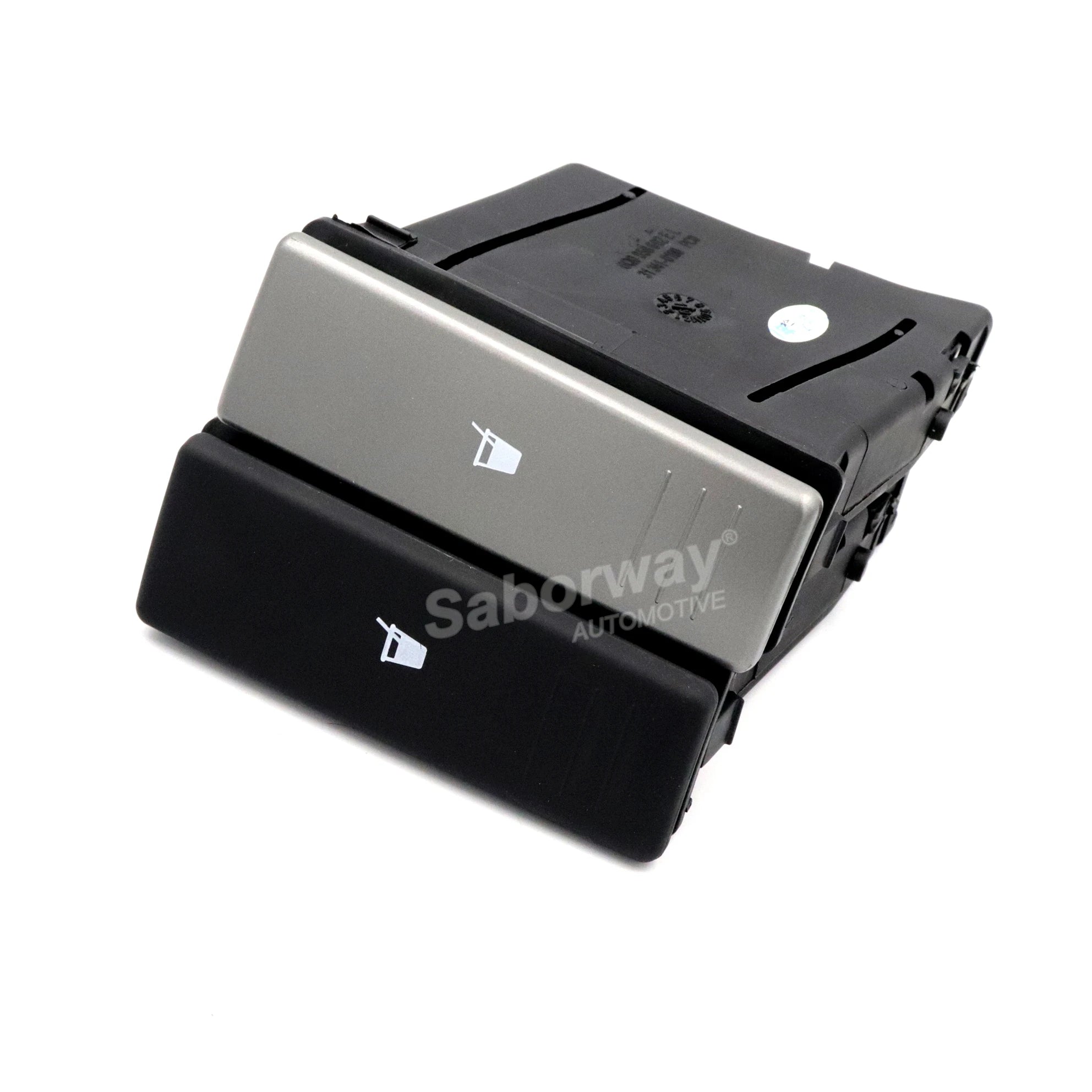 Saborway Black Dark Silve Front Cup Holder Drink Holder For POLO 9N 9N3 2002 2003 2004 2005 - 2010 6Q0858602E 6Q0 858 602 C D E