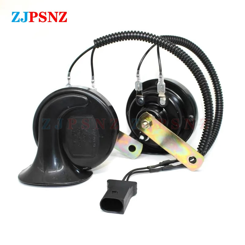 Horn Plug 4Wire Corrugated Tube Dedicated Snail Horn Male Socket Conversion Plug Car Auto Speakers Single Horn Refit Double Horn