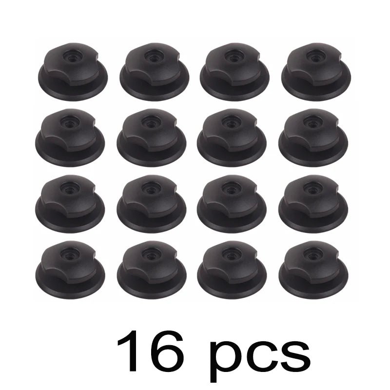 Car Trunk Hooks Organizer Back Rear Cargo Mounting Luggage Net Fixing Fastener Hooker Car Modified with Screw Adhesive Tape Kit