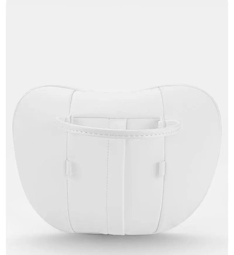 For Tesla Model 3 Y Flocking/Leather Car Seat Neck Pillow Soft Memory Neck Pillow High-Quality Headrest Lumbar Support