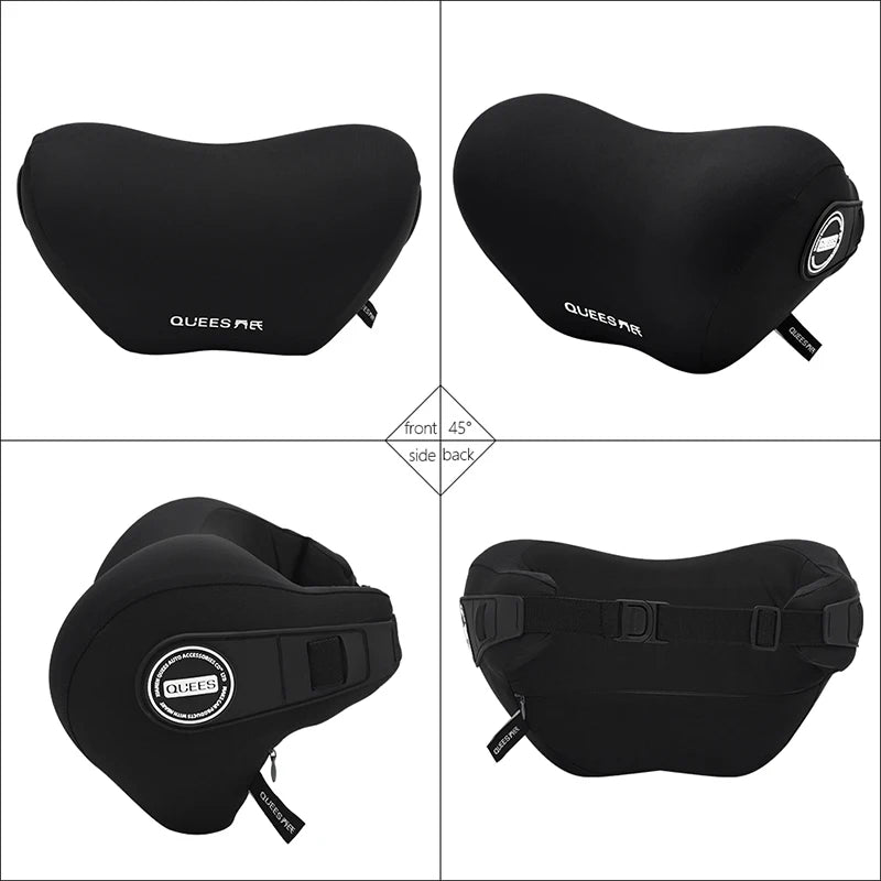 Update Car Lumbar Support Pillow Auto Neck Pillow Waist Support Removable Washable Backrest Universal Vehicle Cushion