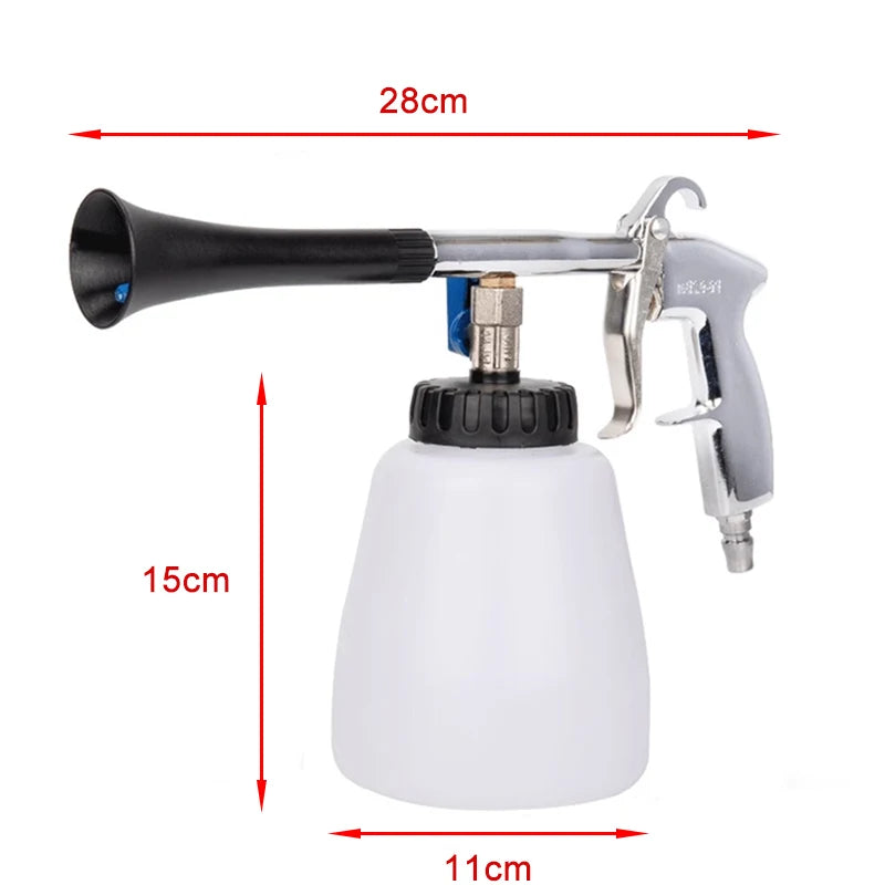 Tornado car wash tool cleaning gun spray bottle pneumatic tornado car interior cleaning machine engine compartment spray gun