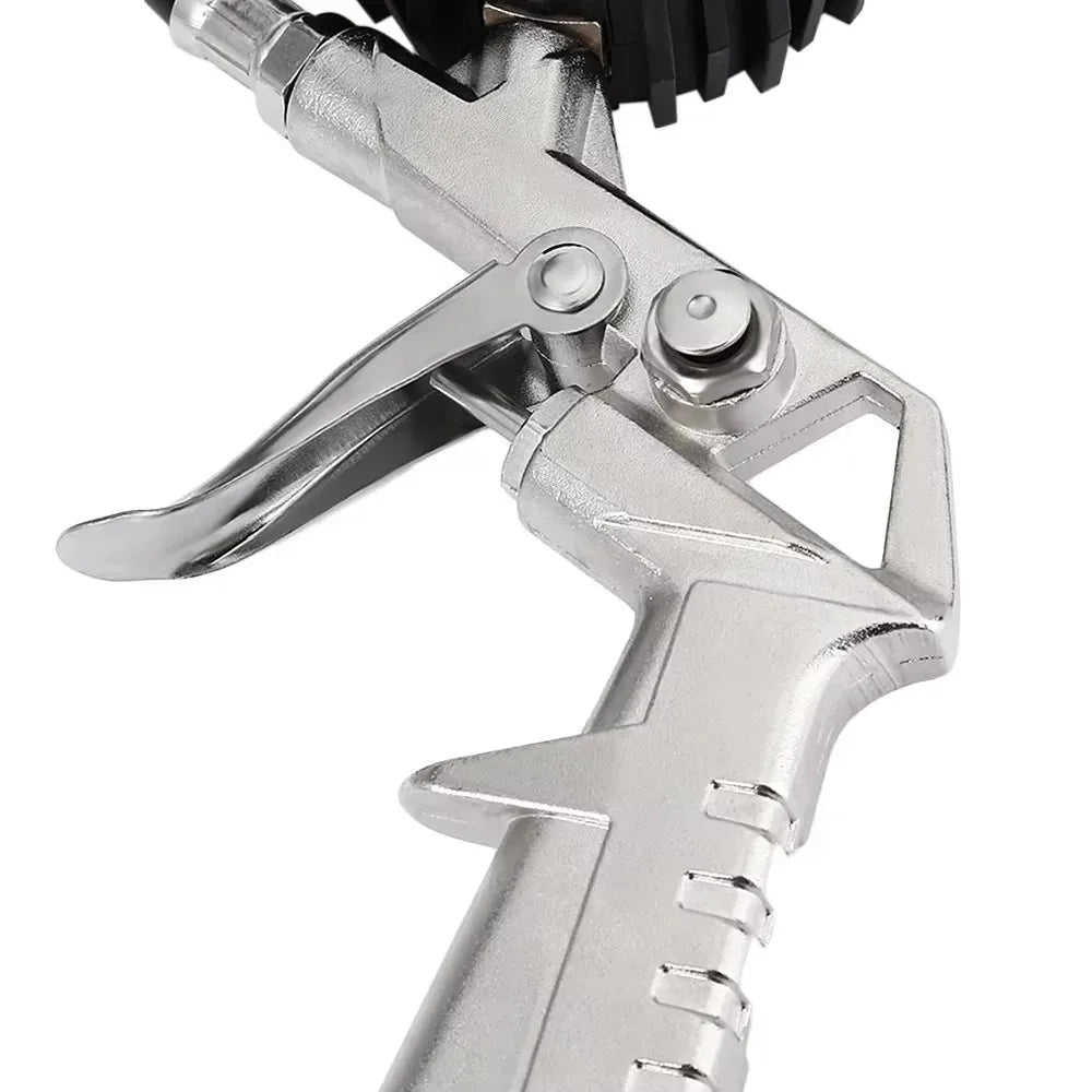 220PSI Car Motorcycle Multifunctional Tire Air Pressure Monitoring Gauge Tester Air Compressor Dial Meter Inflator Pump Tools