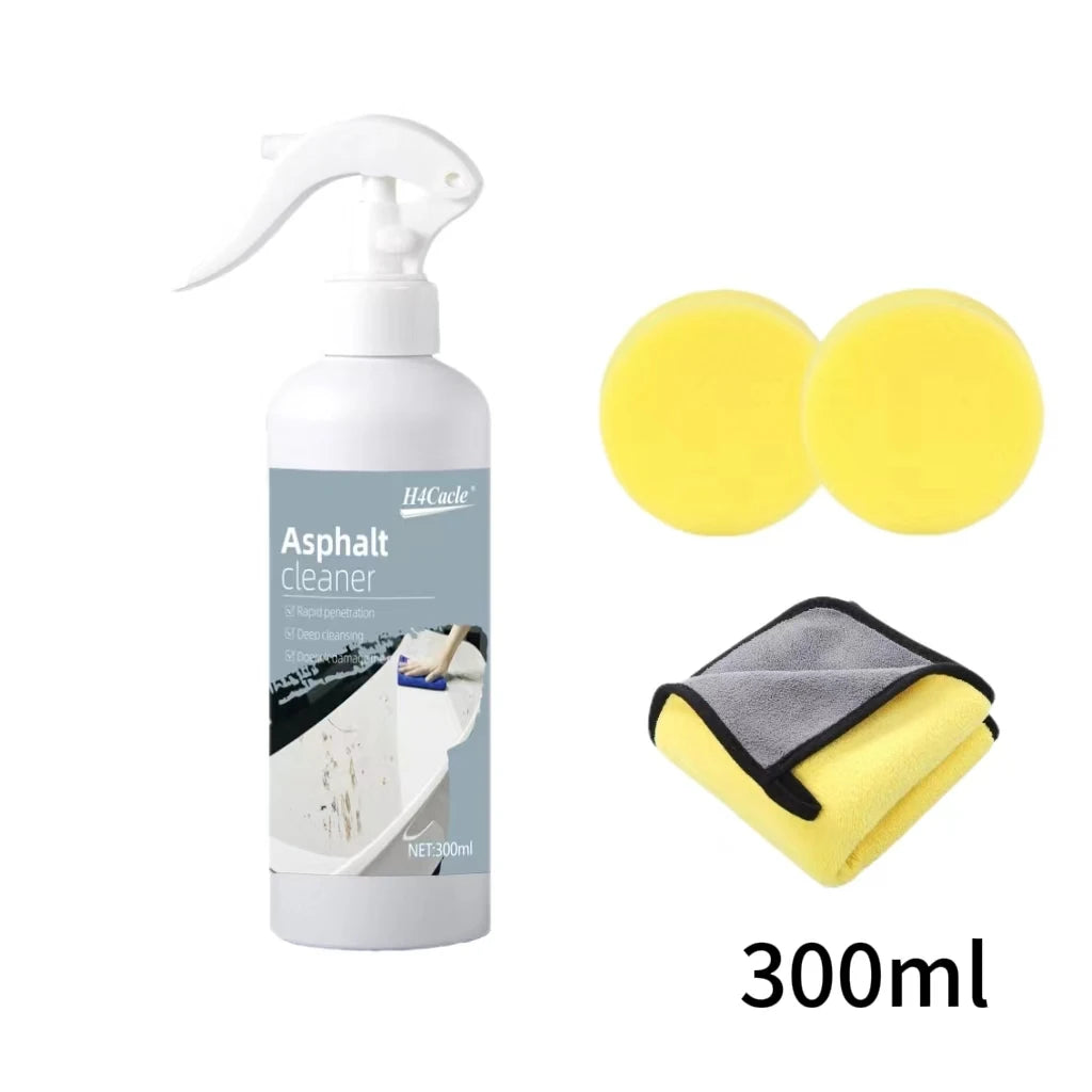 Asphalt Remover Eliminates Road Tar Tarmac Stain Sticky Residue Shellac Bird Droppings Flying Paint Car Adhesive Cleaner Spray