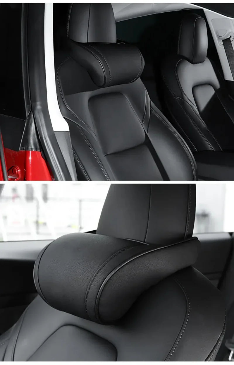 For Tesla Model S/X/Y/Y Juniper 2025 Model 3/3 Highland Neck Pillow Headrest Pillow Seat Neck Rest Auto Seat Head Support Pillow