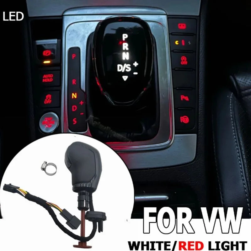 Car Accessories For VW Golf MK6 MK7 Passat B7 Tiguan MK2 Skoda Octavia Seat DSG Automatic Black Gear Shift Knobs