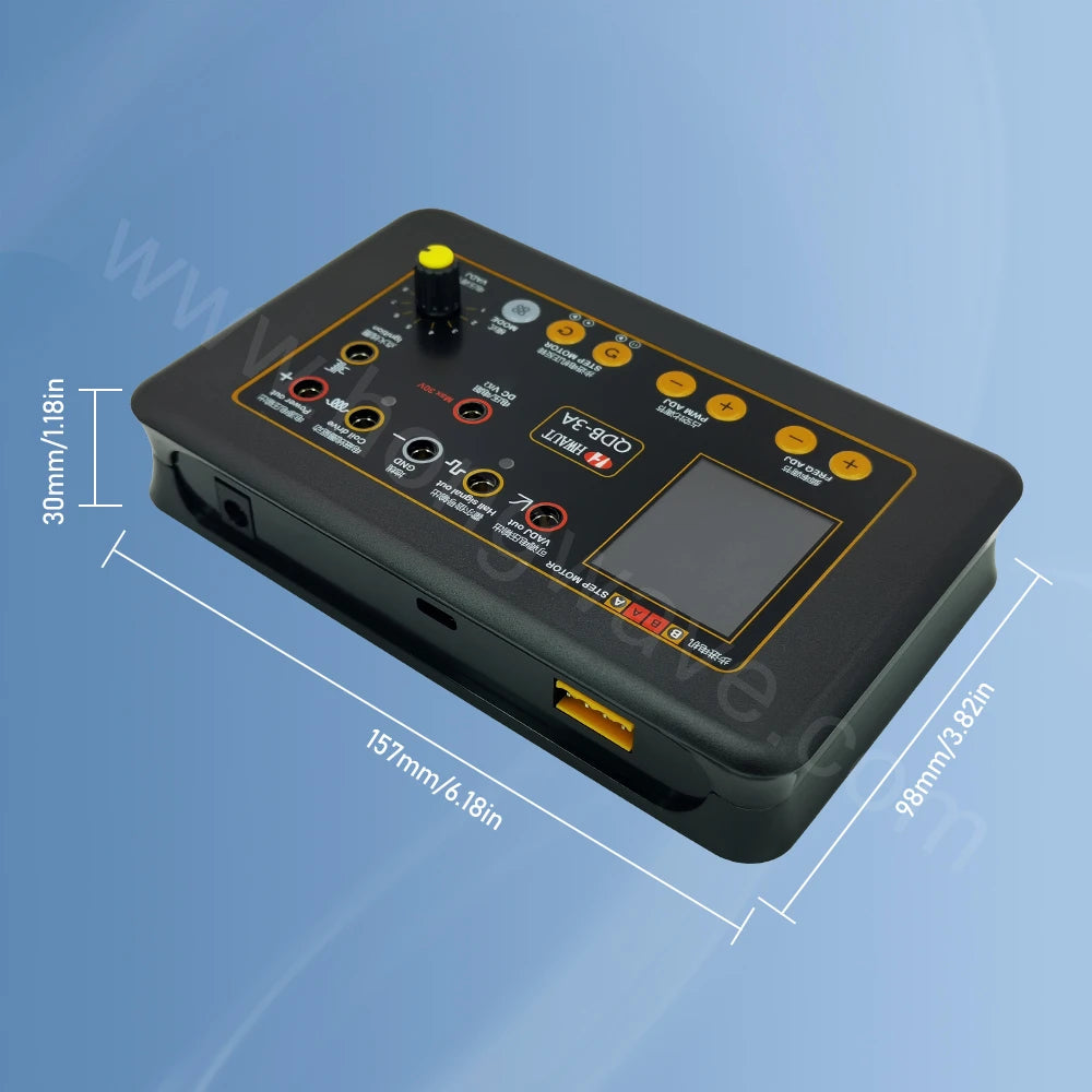 QDB-3A 2A Auto Ignition Coil Tester Car Idle Stepper Motor Solenoid Valve Injector Actuator Fault Detector Driver PWM Generator