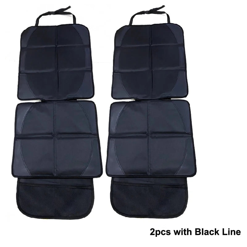 Car Seat Cover for Tesla Model 3 Y Juniper 2026 Oxford PU Leather Protector Mats Child Baby Cushion Protective Mat For Baby Kids