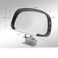 1 Pair 360 Degree Rotation Adjustable Rear View Mirror Car Blind Spot Mirror Wide Angle Lens for Parking Auxiliary Mirror