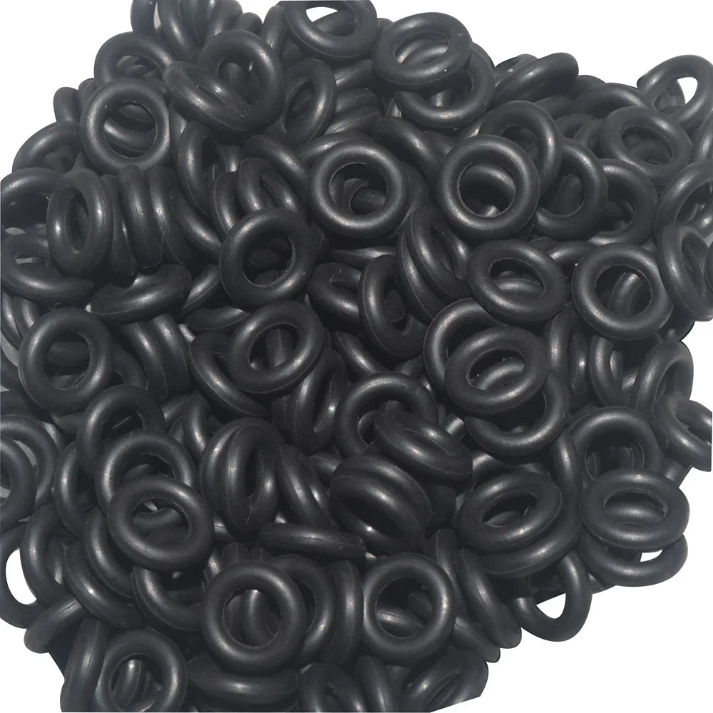 100-10pcs High Pressure Water Gun Cleaning Outlet O-ring Silicone Ring Black Car Wash Machine Car Beauty Water Gun Rubber ring