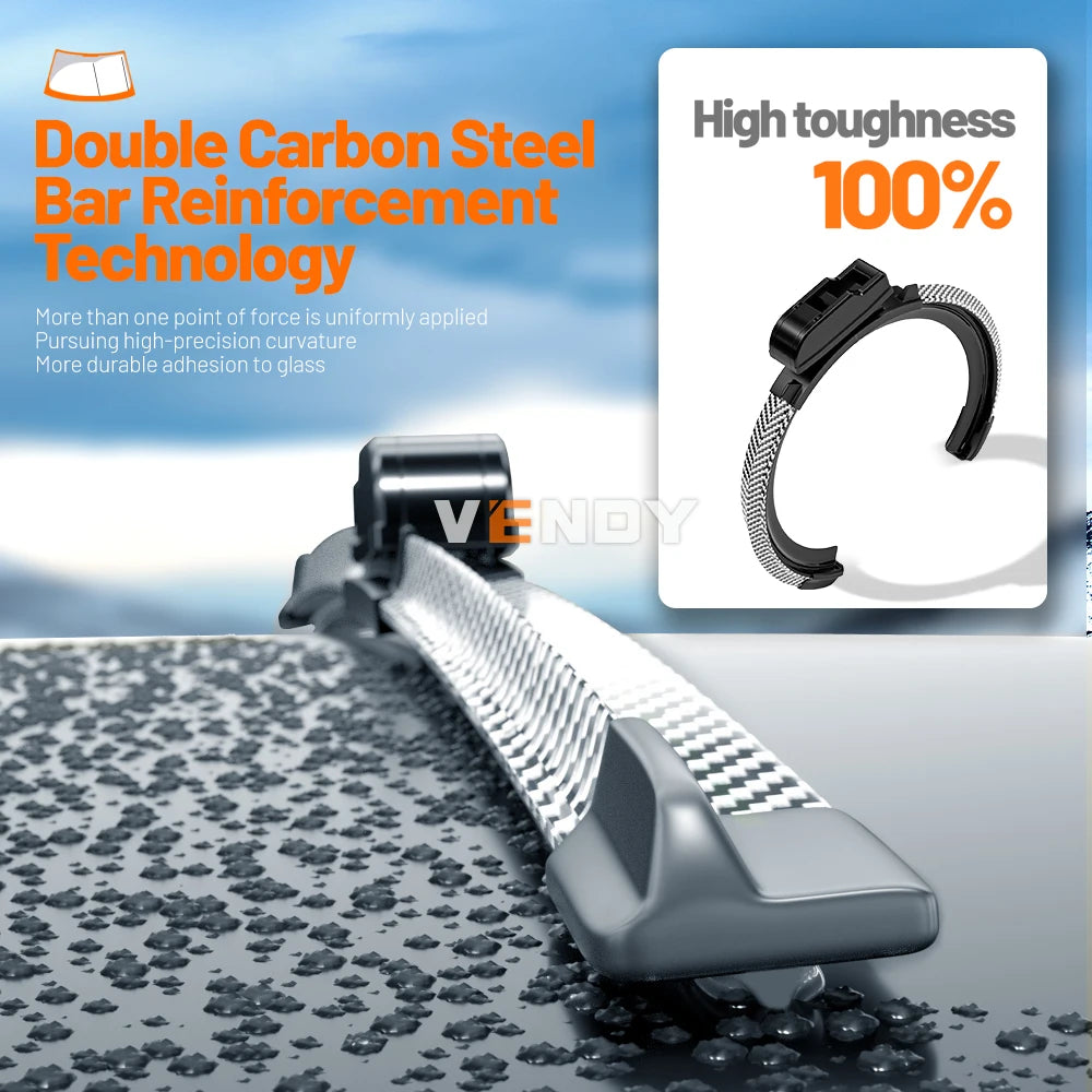 For Peugeot 308 308SW 308CC 2007-2020 2008 2010 2013 2014 2015 2016 2017 2pcs Front Windshield Wiper Blades Windscreen Wipers