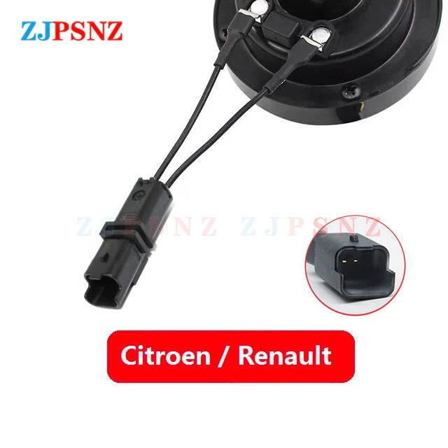 Universal Car Horn Male Plug Snail Horn Dedicated Socket Horns Socket Horn Conversion Plug Adapter Speaker Socket Accessories