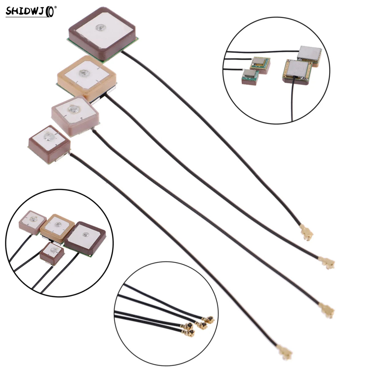 28DB GPS Antenne IPX Connector Voor IOT M2M LORA High Gain GPS Antenne Keramische Patch Interne