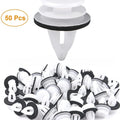 50Pcs Door Panel Card Trim Clips Fixing Rivets 51418224768 For BMW X1 X2 X3 X4 X5 X6 Z4 E61 E82 E90 E91 E92 E93 F20 F22 MINI