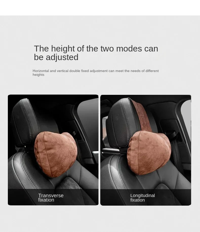 Car Headrest Neck Support Seat / Maybach Design S Class Soft Universal Adjustable Car Pillow Neck Rest Cushion High Quality