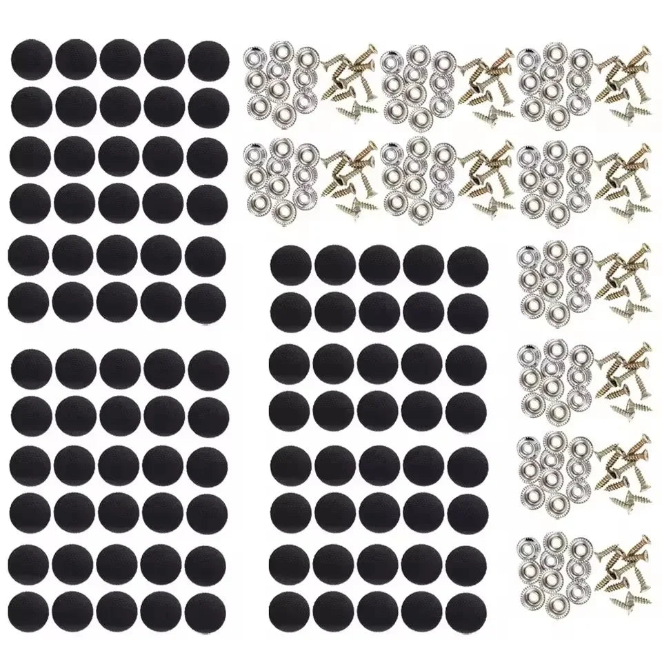 Universal Car Roof Lining Repair Buttons Auto Headliner Retainer Snap Rivet Fastener Ceiling Cloth Fixing Buckle Interior Decor