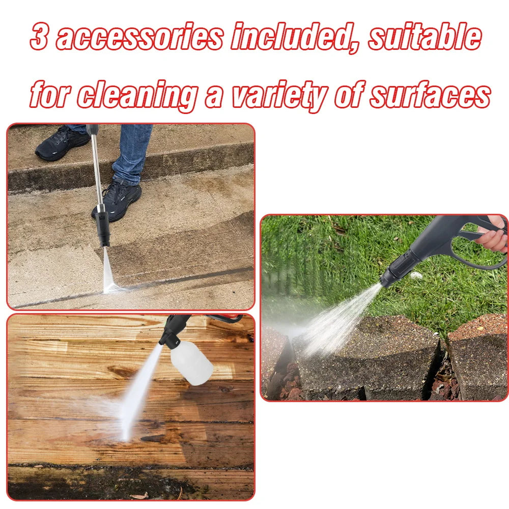 EAFC Car Wash Machine 200 Bar High Power 1000W 220V With Long Gun Machine Car Washer Water Gun Water Efficient cleaning tool