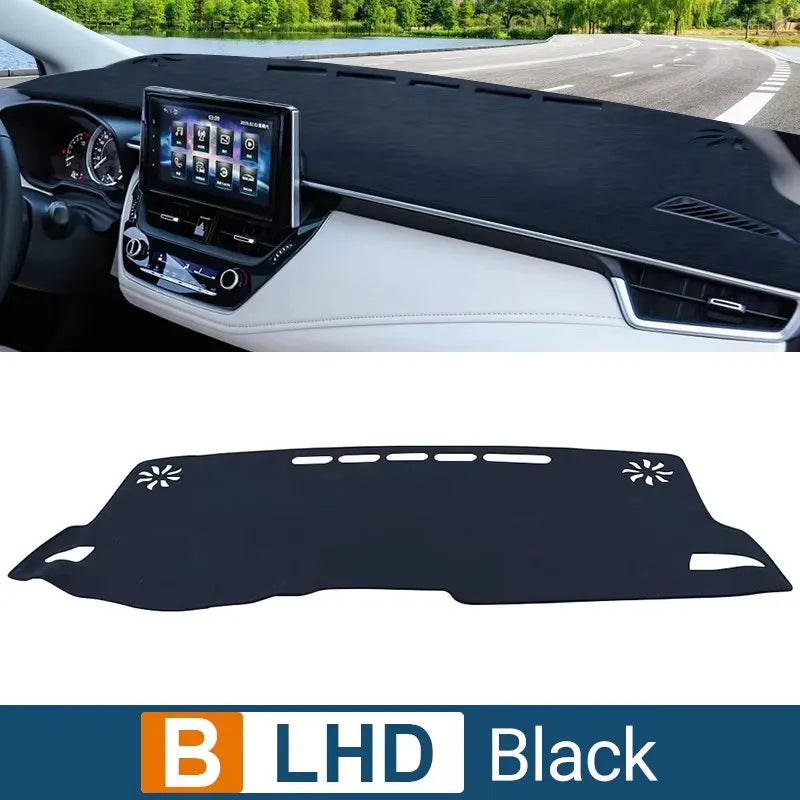 For Toyota Corolla E210 2019 2020 2021 2022 2023 2024 2025 E 210 Hybrid Car Dashboard Sun Shade Cover Non-slip Mat Accessories