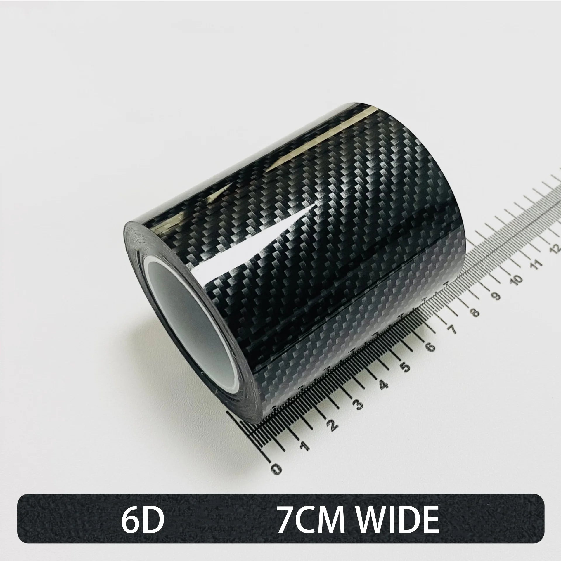 Carbon Fiber Car Stickers Self-adhesive Automotive Wrap Tape Matte Black Protective Car Film 3D Vinyl Door Strip Accessories