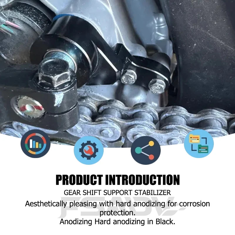 For CFMOTO 450MT 450SR SR450 MT450 CF 450 MT Gear Shift Support Stabilizer Shifting Shifter Holder Bracket Motorcycle Accessorie