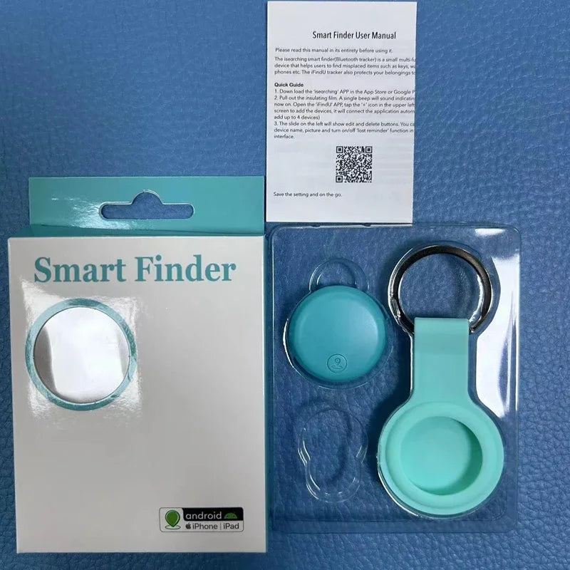 GPS Smart Tracker Elderly Children Anti-Lost Reminder Device Pets Bag Wallet Bluetooth Locator For Apple Android Finder