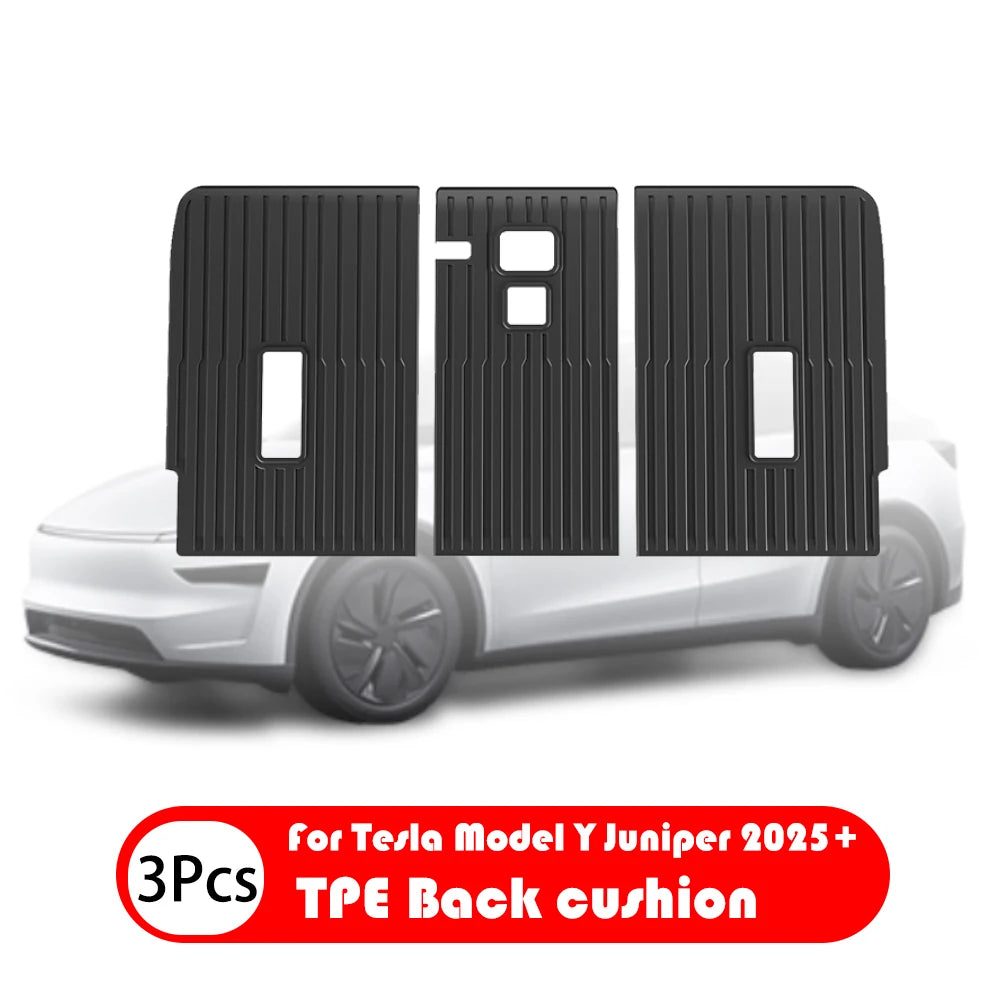 For Tesla New Model Y Juniper 2025+ TPE Floor Mats Waterproof Luggage Mat Wear-resistant Foot Pads ModelY Trunk Mats Accessories