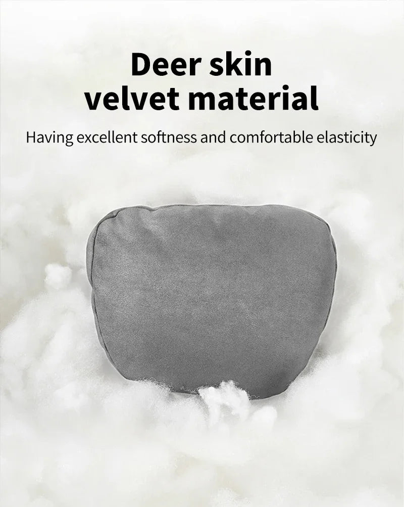 Car Neck Pillow Car Seat Headrest Pillow Auto Memory Cotton Protector Cushion For Universal Car Head Support for Gaming Chair