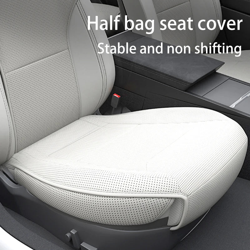 For Tesla Model Y 2025 2026 juniper Ventilation leather seat cover cushion Breathability Comfortable  seat Interior accessories