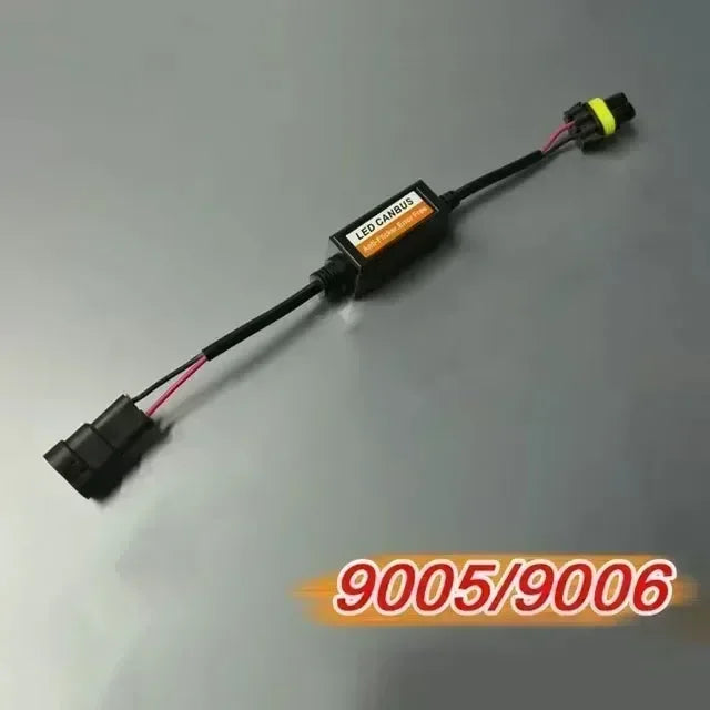 NEW 1/4PCS H1/H4/H7/H11/9005/9006 Automotive LED Decoder Black Anti-Flicker LED Canbus Decoder Fault Eliminator Auto Accessory