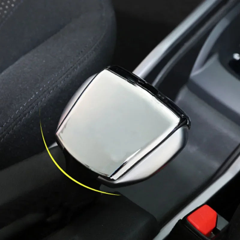 ABS Automobile shift handball decorative patch for Peugeot 2008 2014 - 2019 Hand Brake Decoration Trim Sticker Accessories