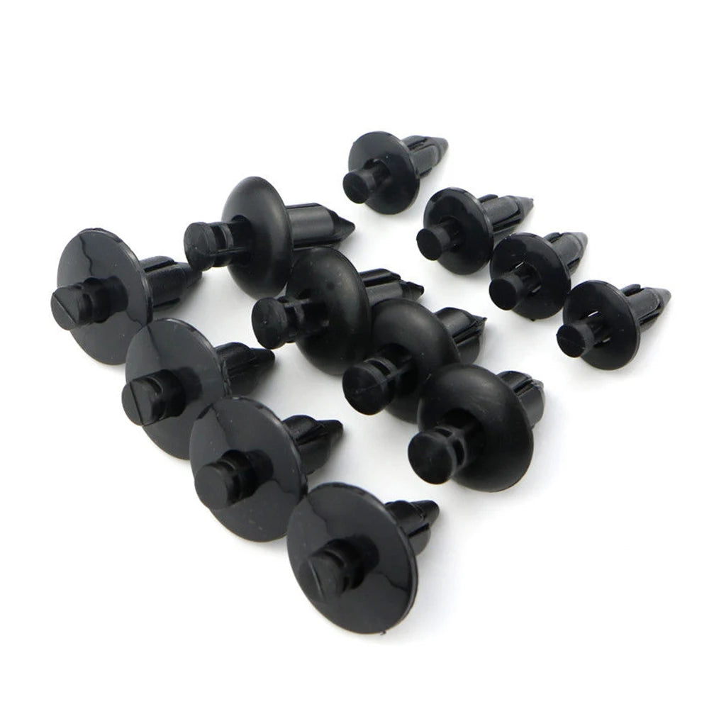 20PCS 6mm 7mm 8mm Fastener Clips For Honda Yamaha Suzuki Kawasaki Plastic Rivet Fairing Clips