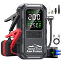 Multifunctional 2-in-1 Car Jump Starter with Air Compressor Tire Inflator Emergency Battery Booster Portable Power Bank