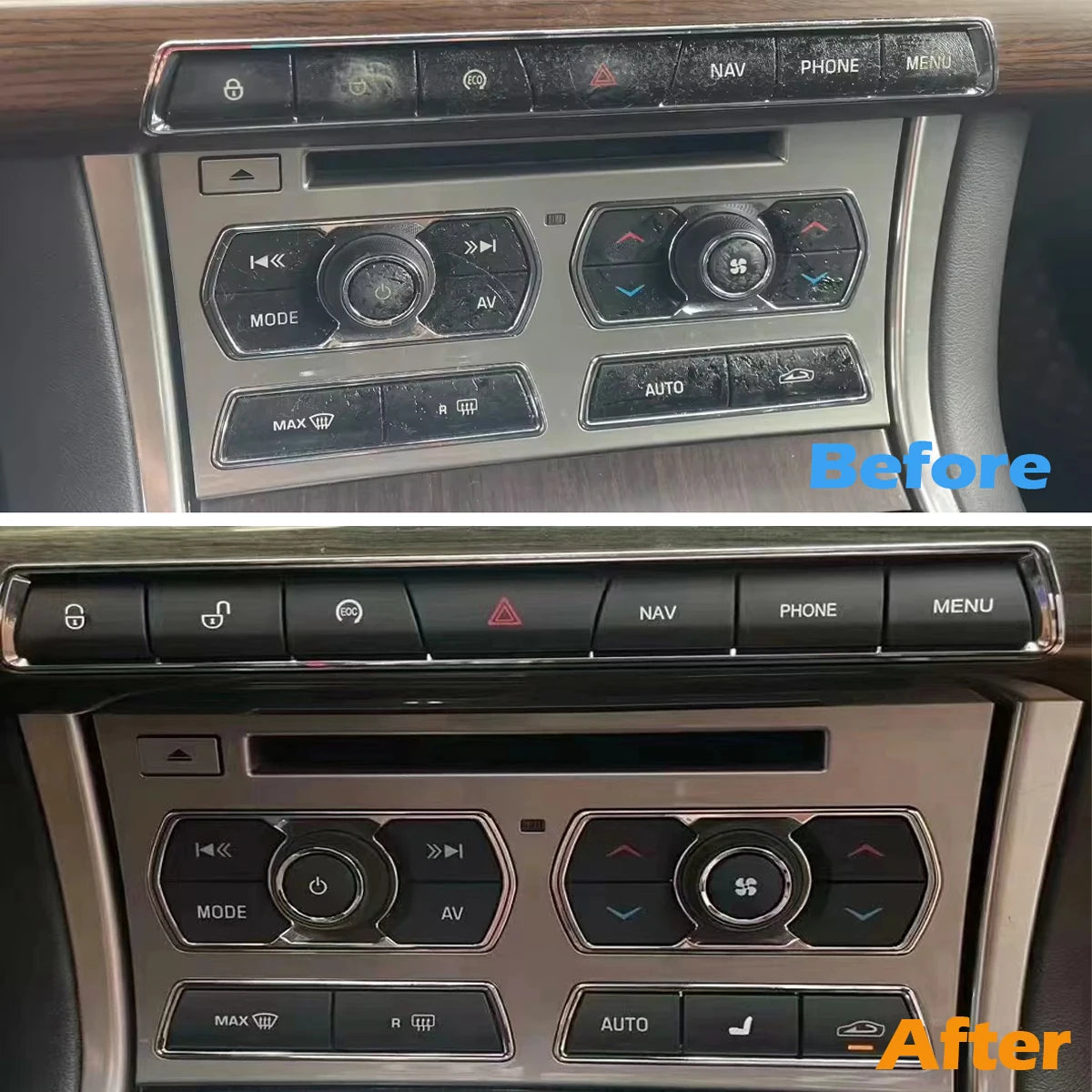 Sticky Button Cleaning Refurbishment For Range Rover Car Button Adhesive Remover For Jaguar For Ferrari Refinish Aging Plastic