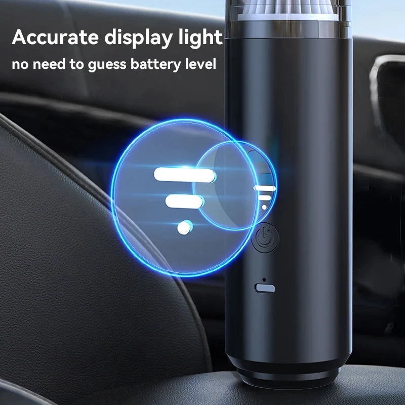 Dust Collector Portable Car Vacuum Cleaner Powerful Suction Electric Wireless Smart Home Cleaning Car Vacuum Cleaner New
