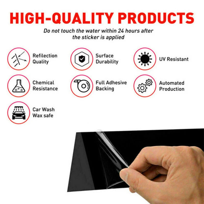 Fit for Ford F-150 Extended Cab 2004-2014 Gloss Paino Black Pillar Post Door Moulding Trim Window Sticker Decorativer Cover