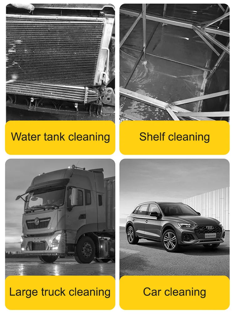 40/60cm Car Radiator Cleaning Tool Water Tank Condenser Car Radiator Water Gun Free Cleaning Tool