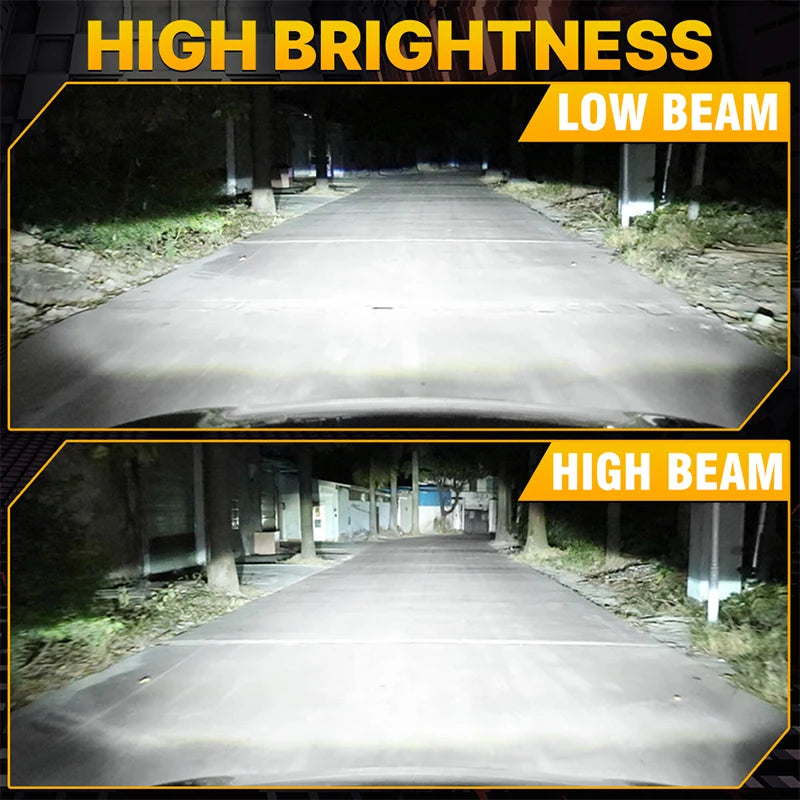 Dualvision H4 LED Headlight H7 H1 H11 H8 9005 HB3 9006 HB4 9012 HIR2 880 881 H27 9007 9008 H13 5570 CSP Canbus Car Lamp Fog Lamp